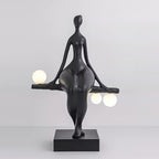 Tennie Sculpture Glass Floor Lamp — product view 13