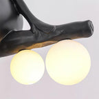 Tennie Sculpture Glass Floor Lamp — product view 20