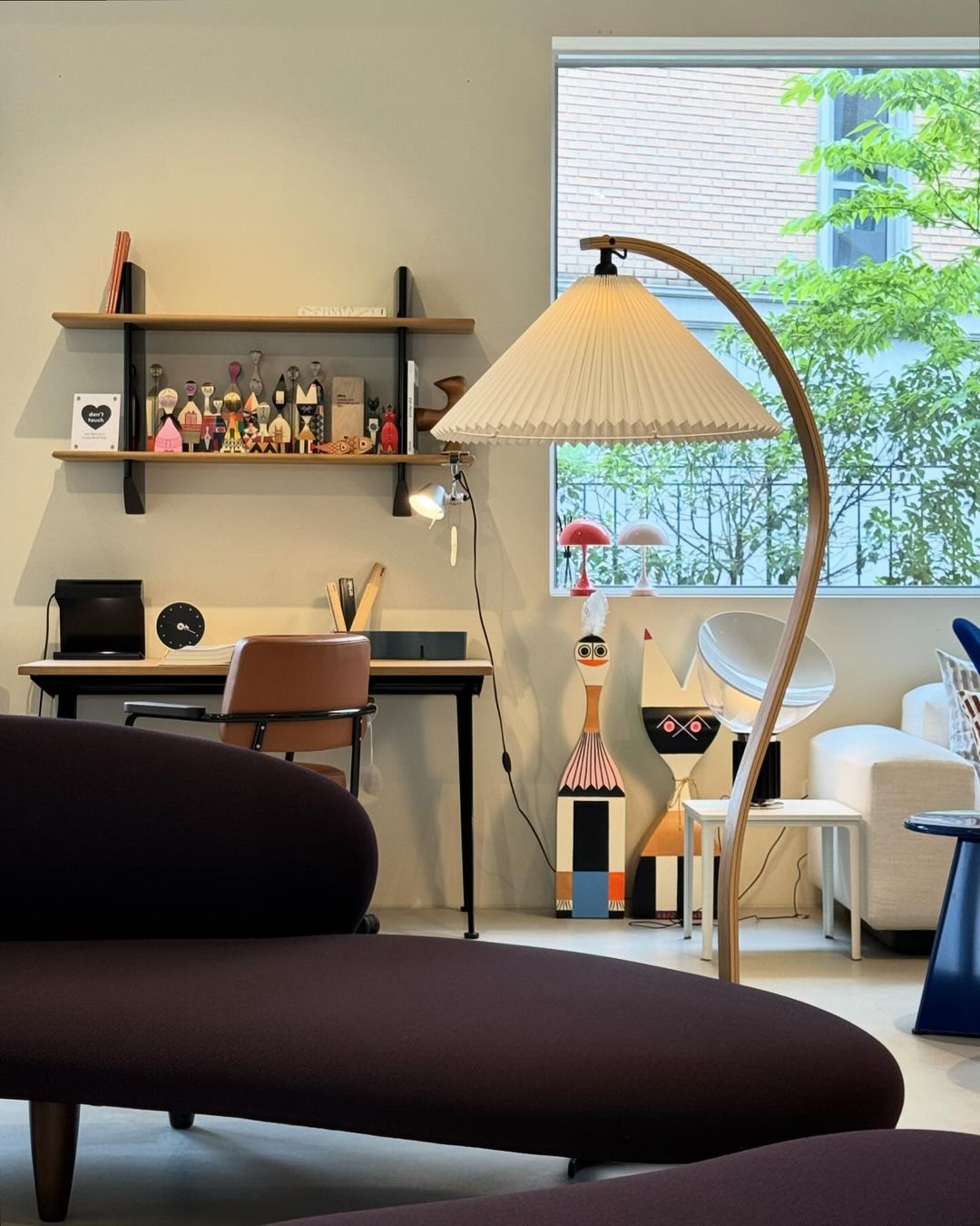 Caprani Wood Floor Lamp — product view 3