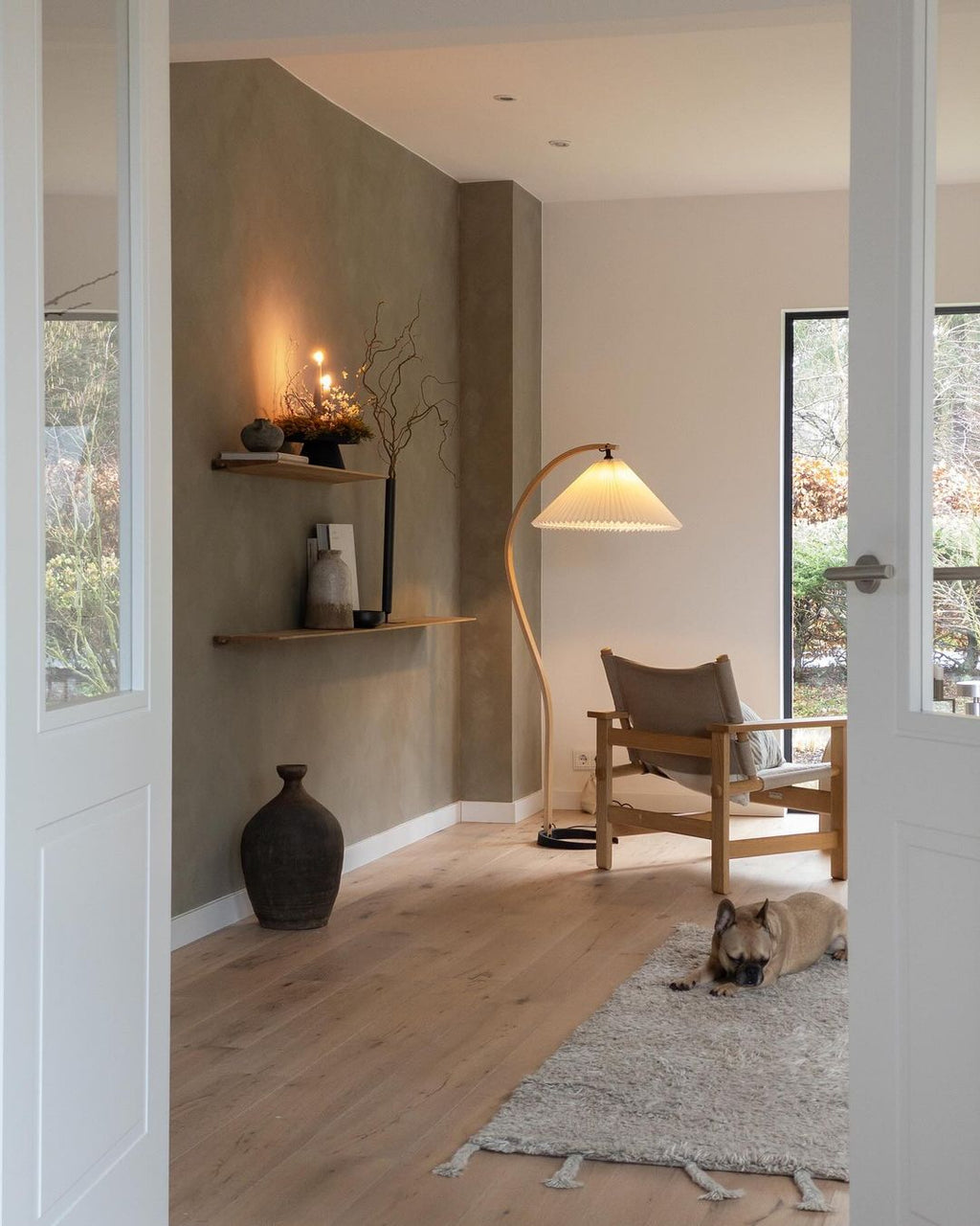 Caprani Wood Floor Lamp — product view 8