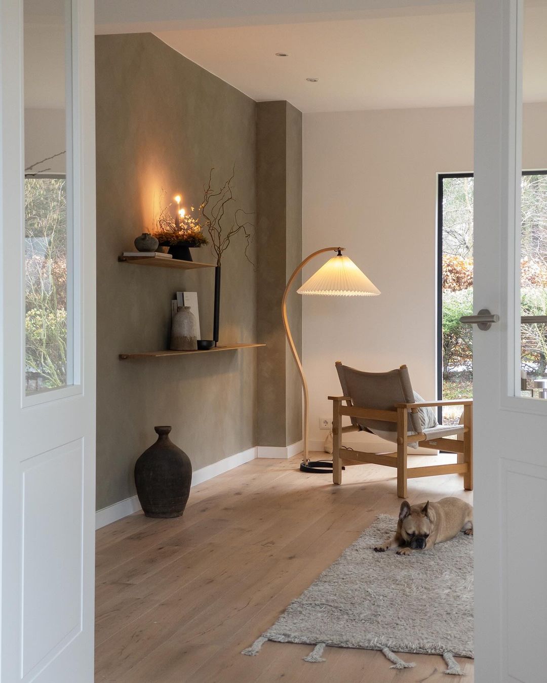 Caprani Wood Floor Lamp — product view 8