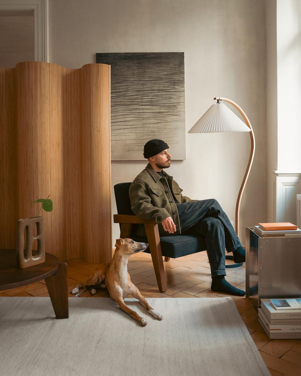 Caprani Wood Floor Lamp — product view 17
