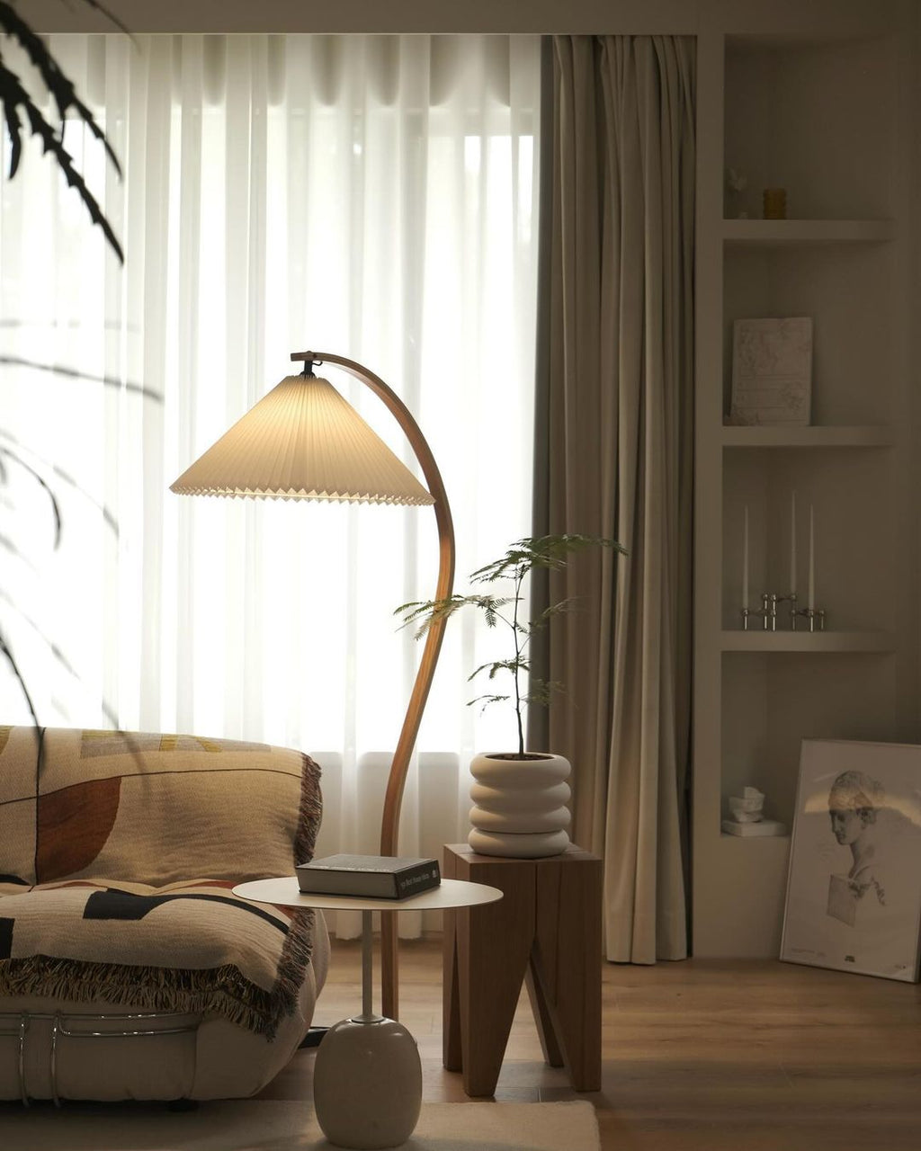 Caprani Wood Floor Lamp — product view 22