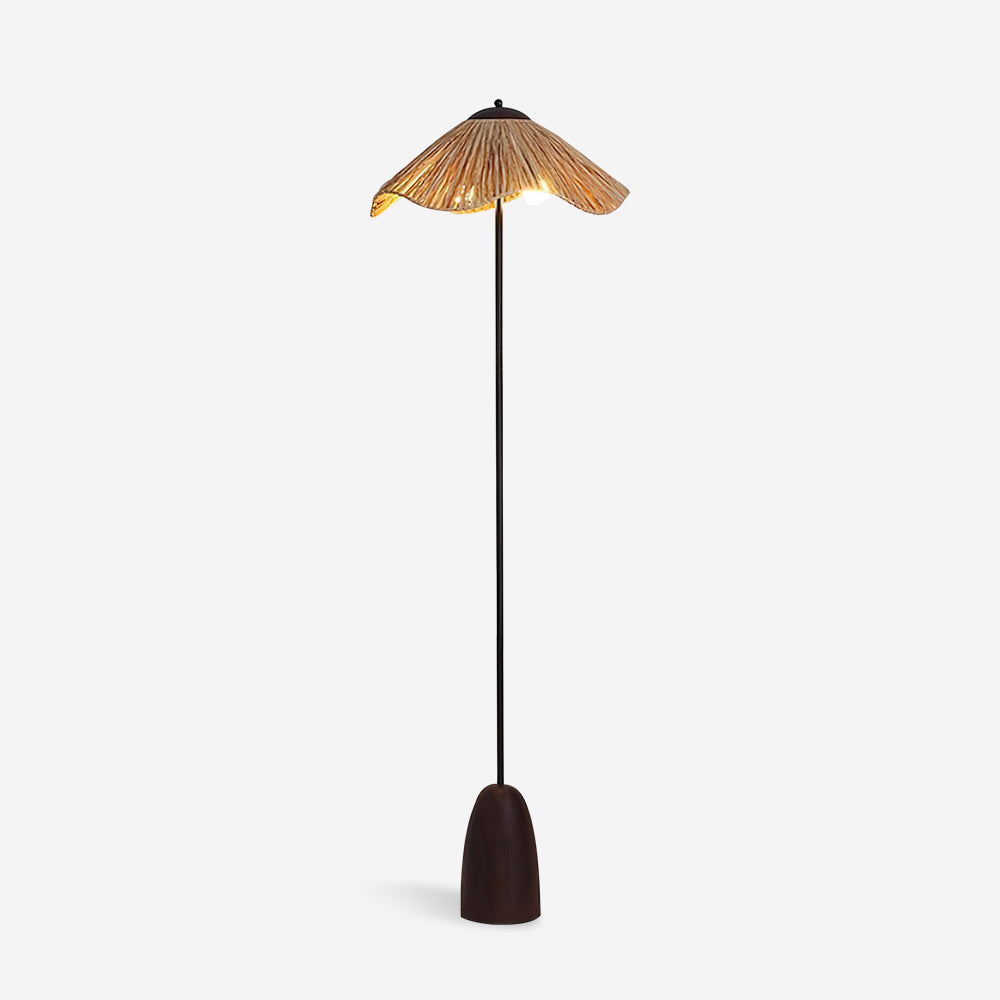 Rania Wood Floor Lamp — product view 1