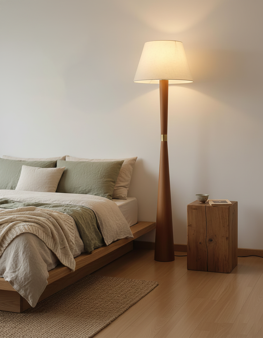 Faros Wood Floor Lamp — product view 6