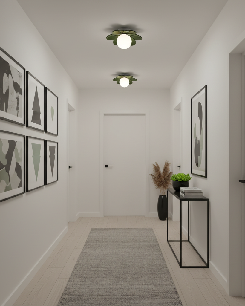 Carins Flower Glass Ceiling Light — product view 10