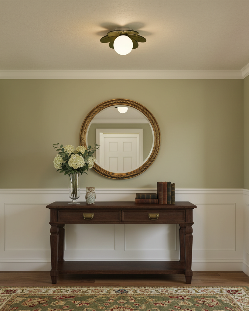 Carins Flower Glass Ceiling Light — product view 11