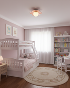 Carins Flower Glass Ceiling Light — product view 12