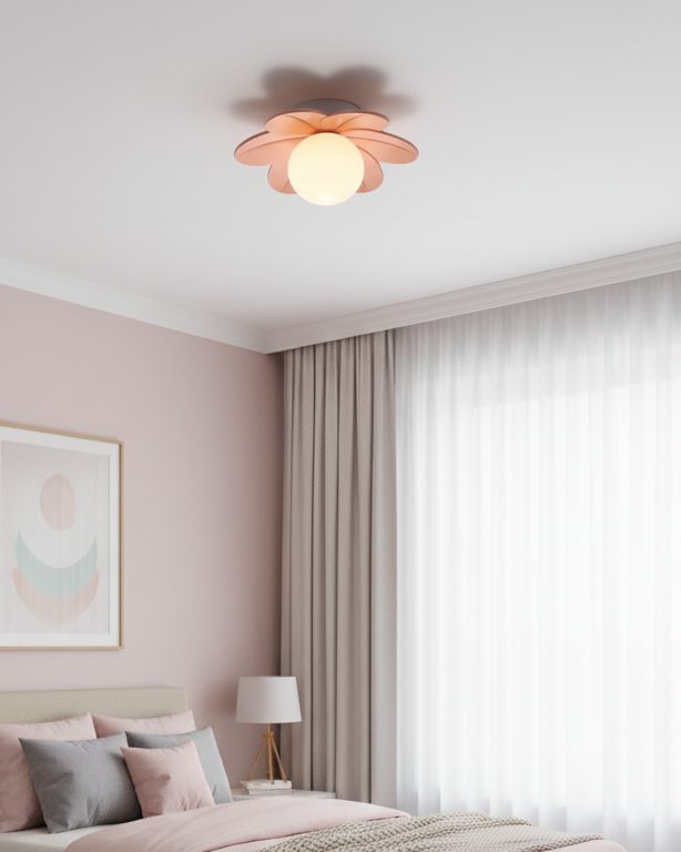 Carins Flower Glass Ceiling Light — product view 13