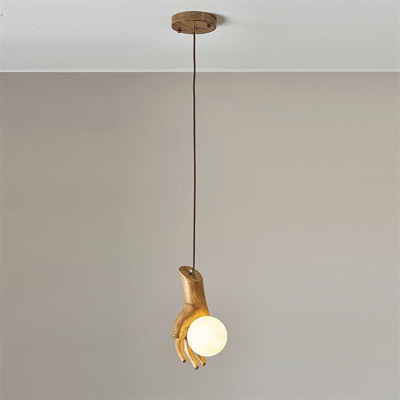 Hand of Victory Metal Pendant Lamp — product view 9