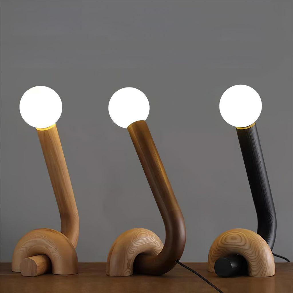 Corolle Wood Table Lamp — product view 3