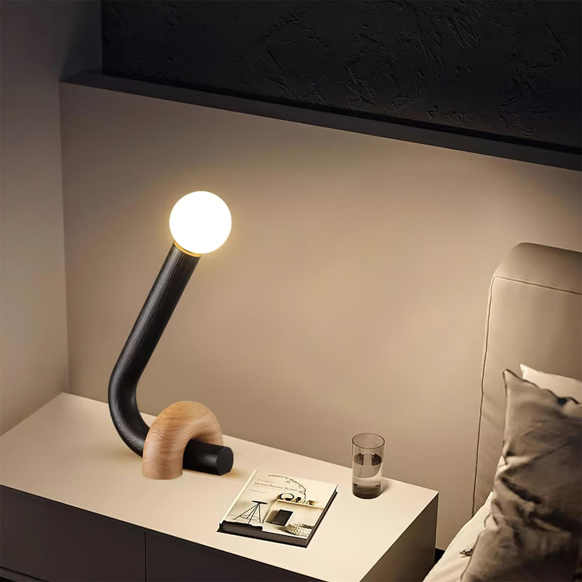 Corolle Wood Table Lamp — product view 6