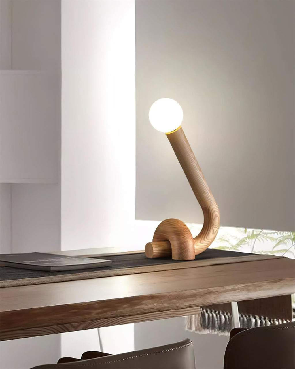 Corolle Wood Table Lamp — product view 7