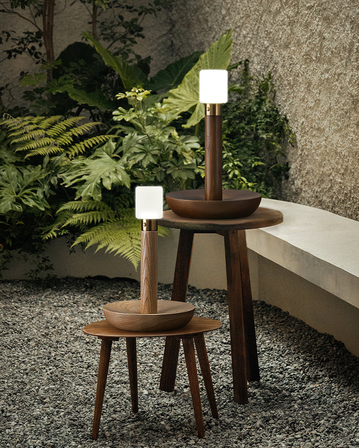 Lemelia Wood Table Lamp — product view 4