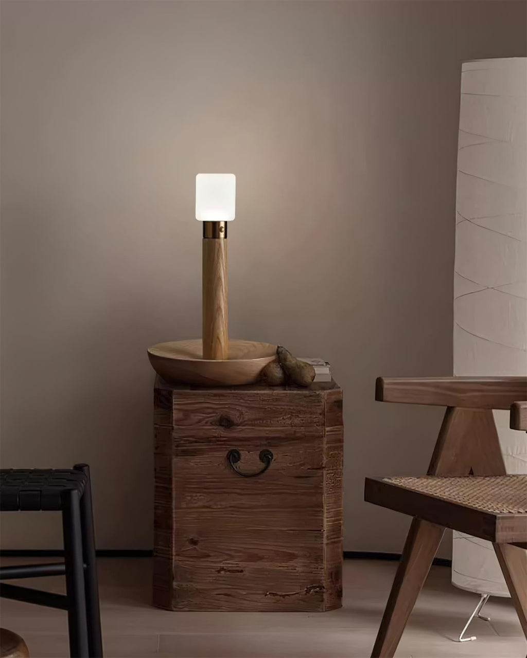 Lemelia Wood Table Lamp — product view 18