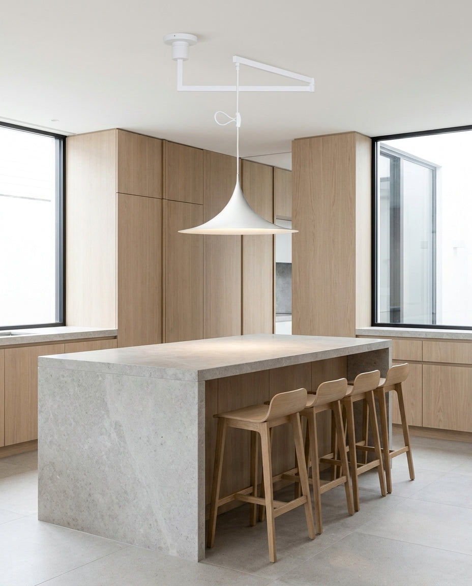 Trumpet Swing Arm Pendant Light — product view 7
