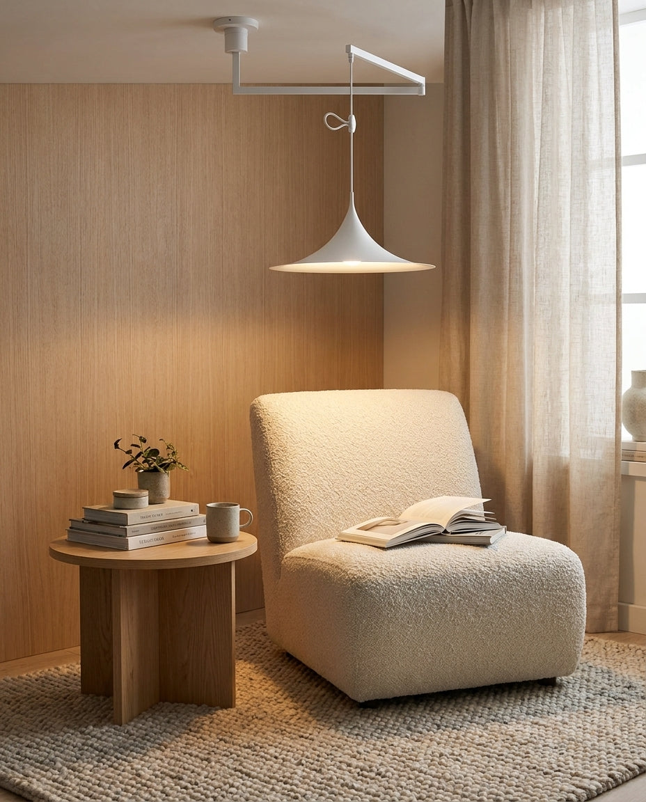 Trumpet Swing Arm Pendant Light — product view 10