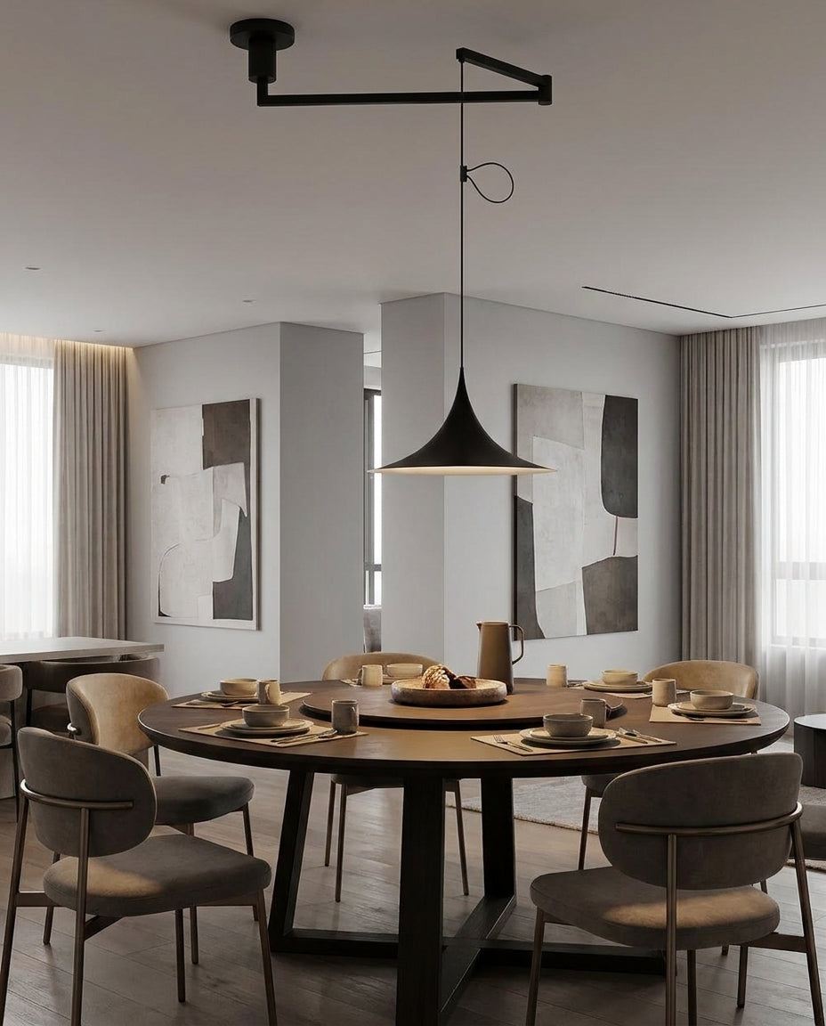 Trumpet Swing Arm Pendant Light — product view 11