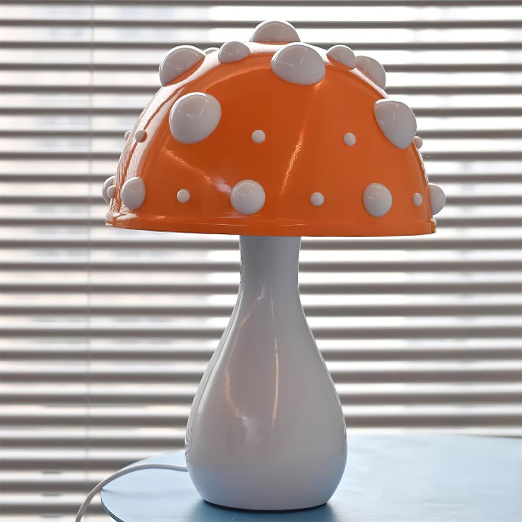 Poisonous Mushrooms Metal Table Lamp — product view 8