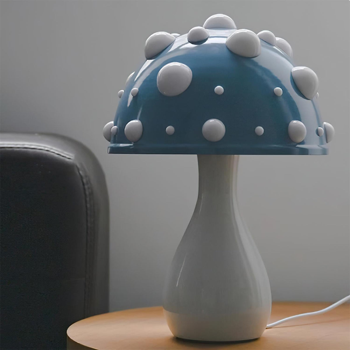 Poisonous Mushrooms Metal Table Lamp — product view 9