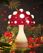 Poisonous Mushrooms Metal Table Lamp — product view 10