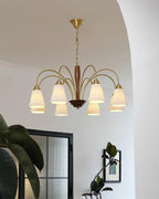 Conia Wood Chandelier — product view 4