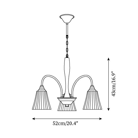 Conia Wood Chandelier — product view 5