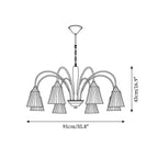 Conia Wood Chandelier — product view 7