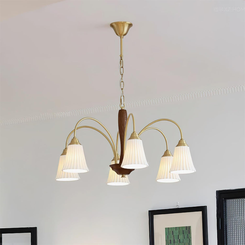 Conia Wood Chandelier — product view 8