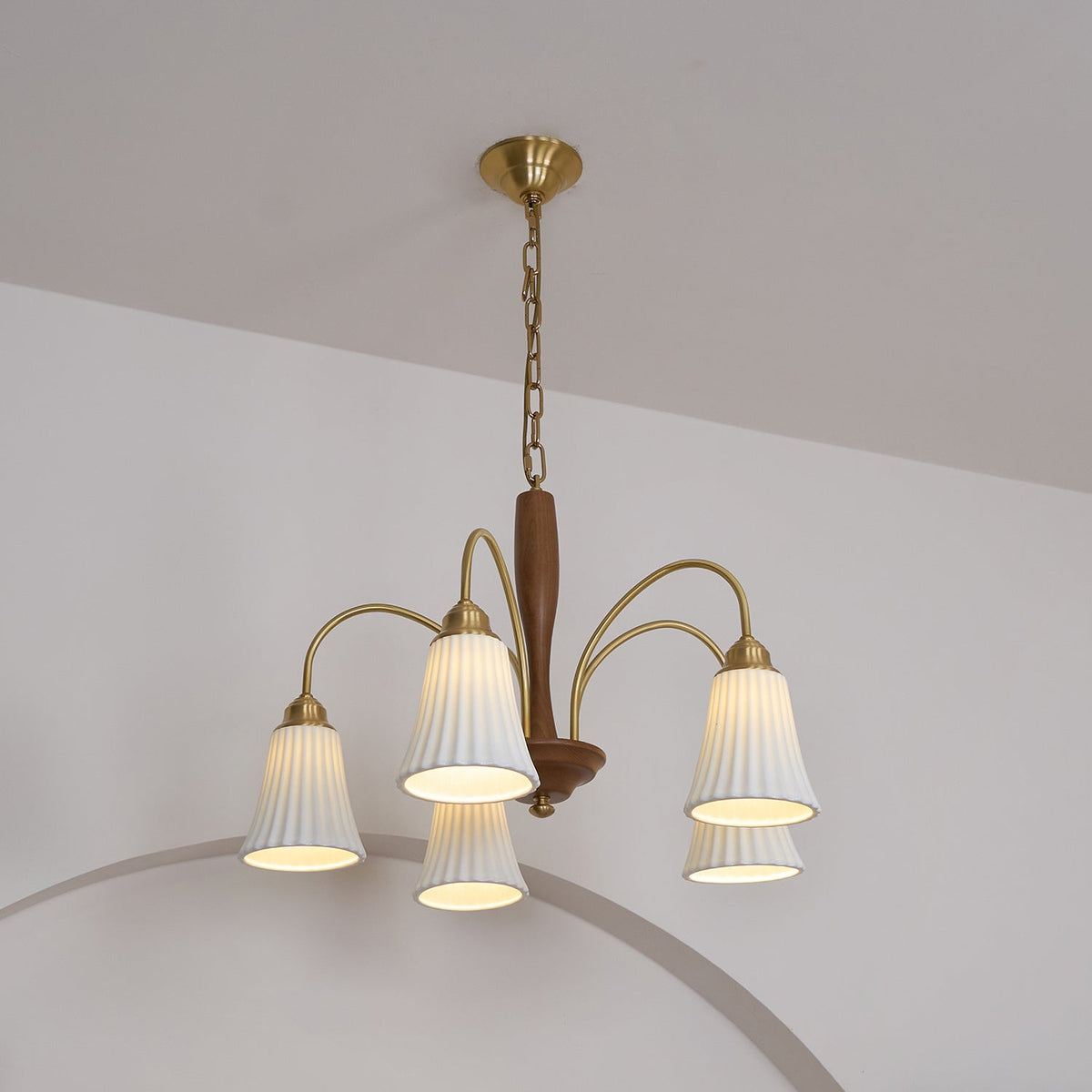 Conia Wood Chandelier — product view 17