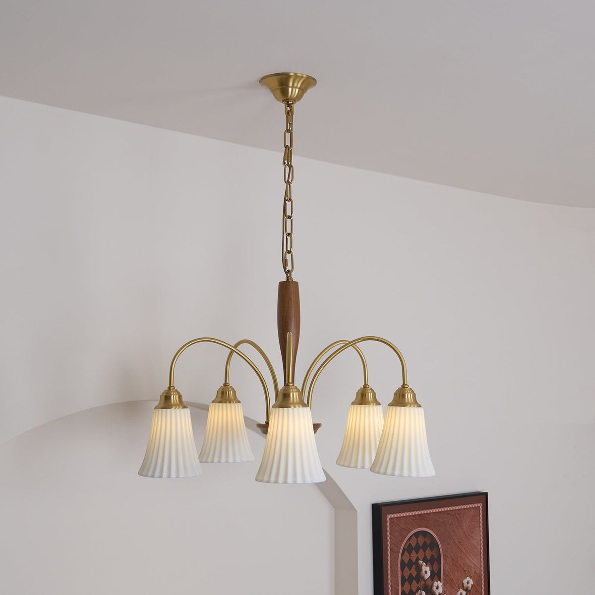 Conia Wood Chandelier — product view 20