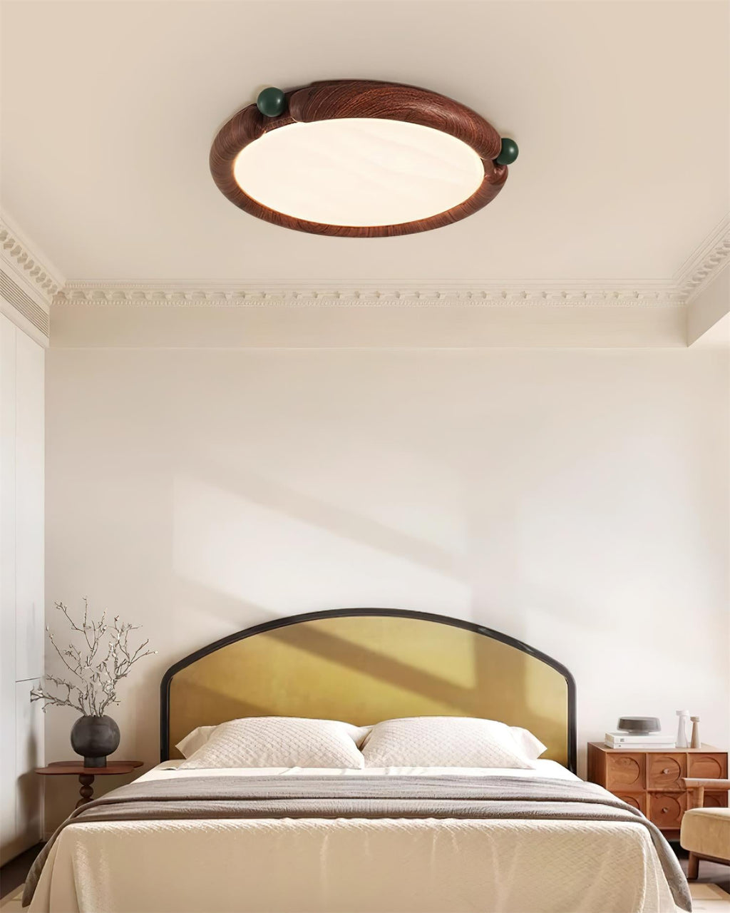 Dimy Round Metal Ceiling Light — product view 3