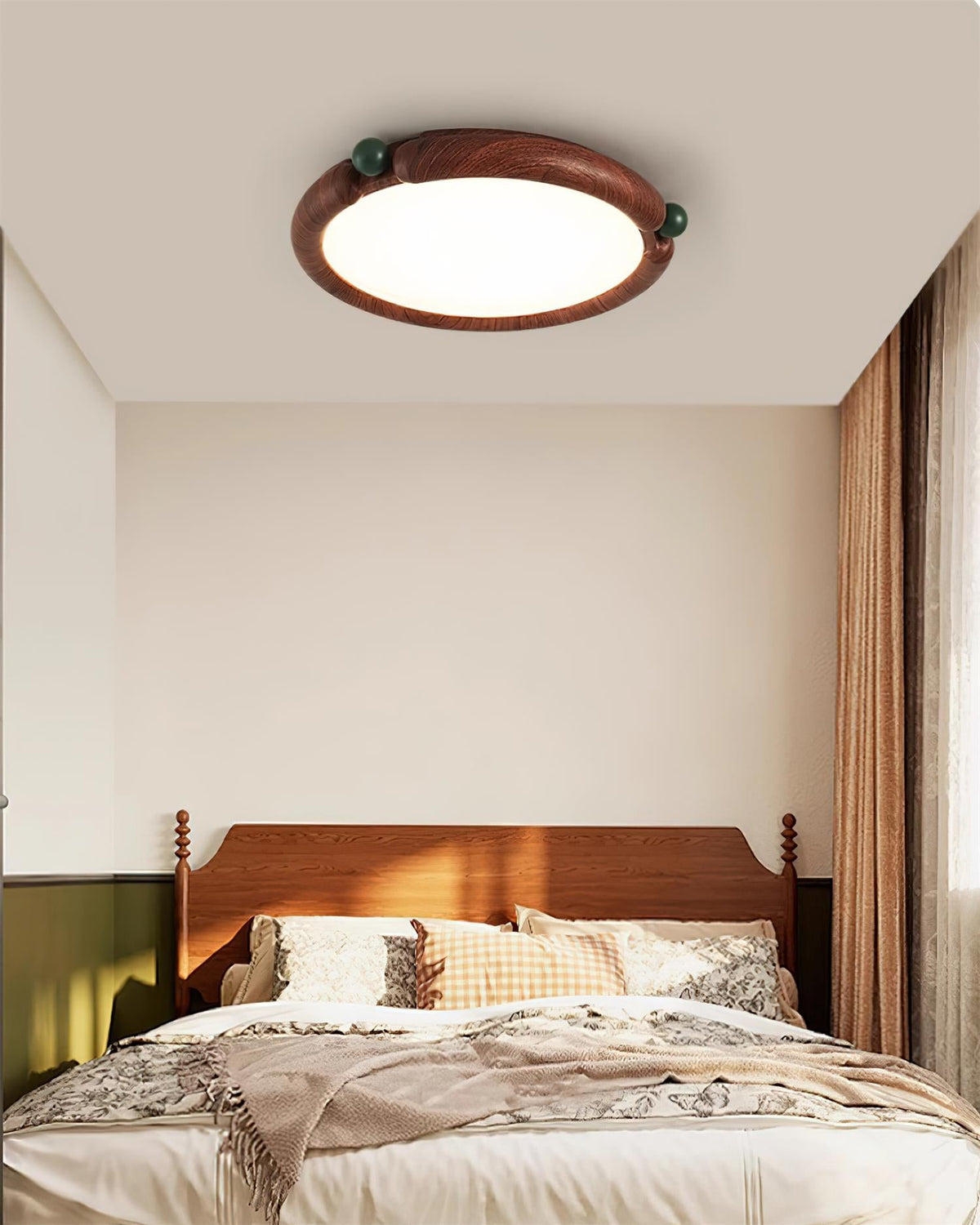 Dimy Round Metal Ceiling Light — product view 4