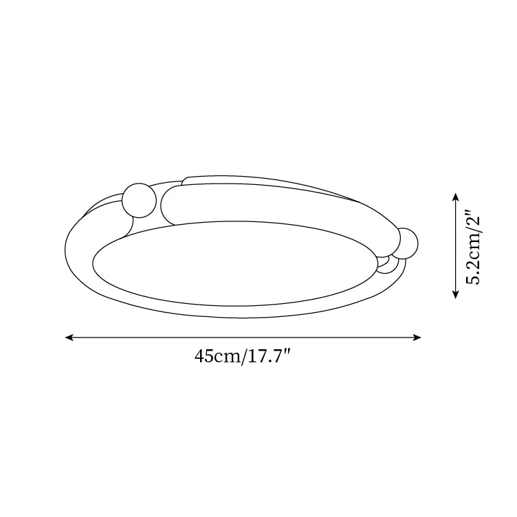Dimy Round Metal Ceiling Light — product view 5