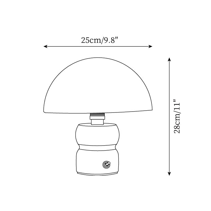 Reality Wood Table Lamp — product view 5