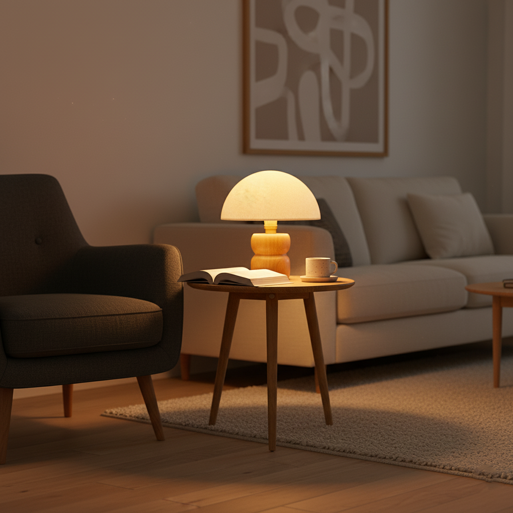 Reality Wood Table Lamp — product view 6