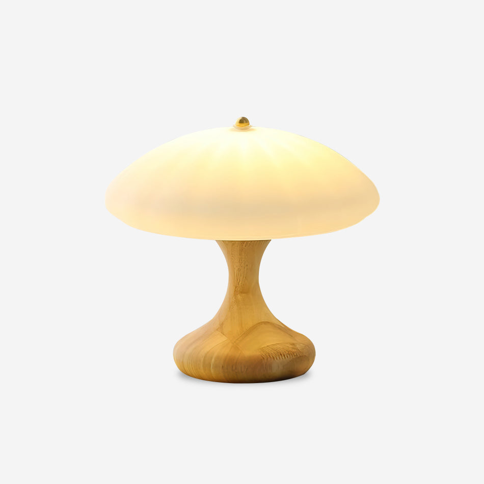Thella Mushroom Glass Table Lamp — product view 1