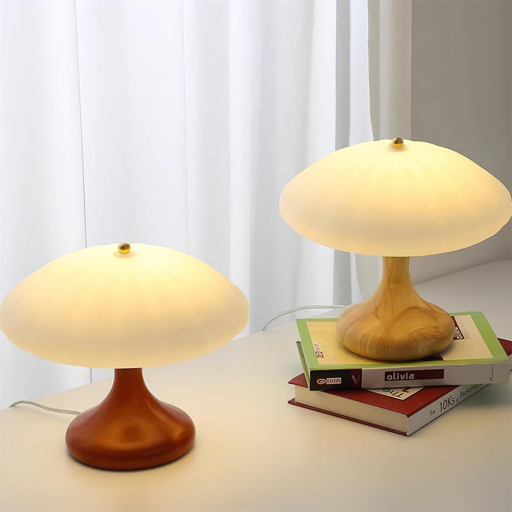 Thella Mushroom Glass Table Lamp — product view 12