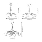 Luminosa Metal Chandelier — product view 5