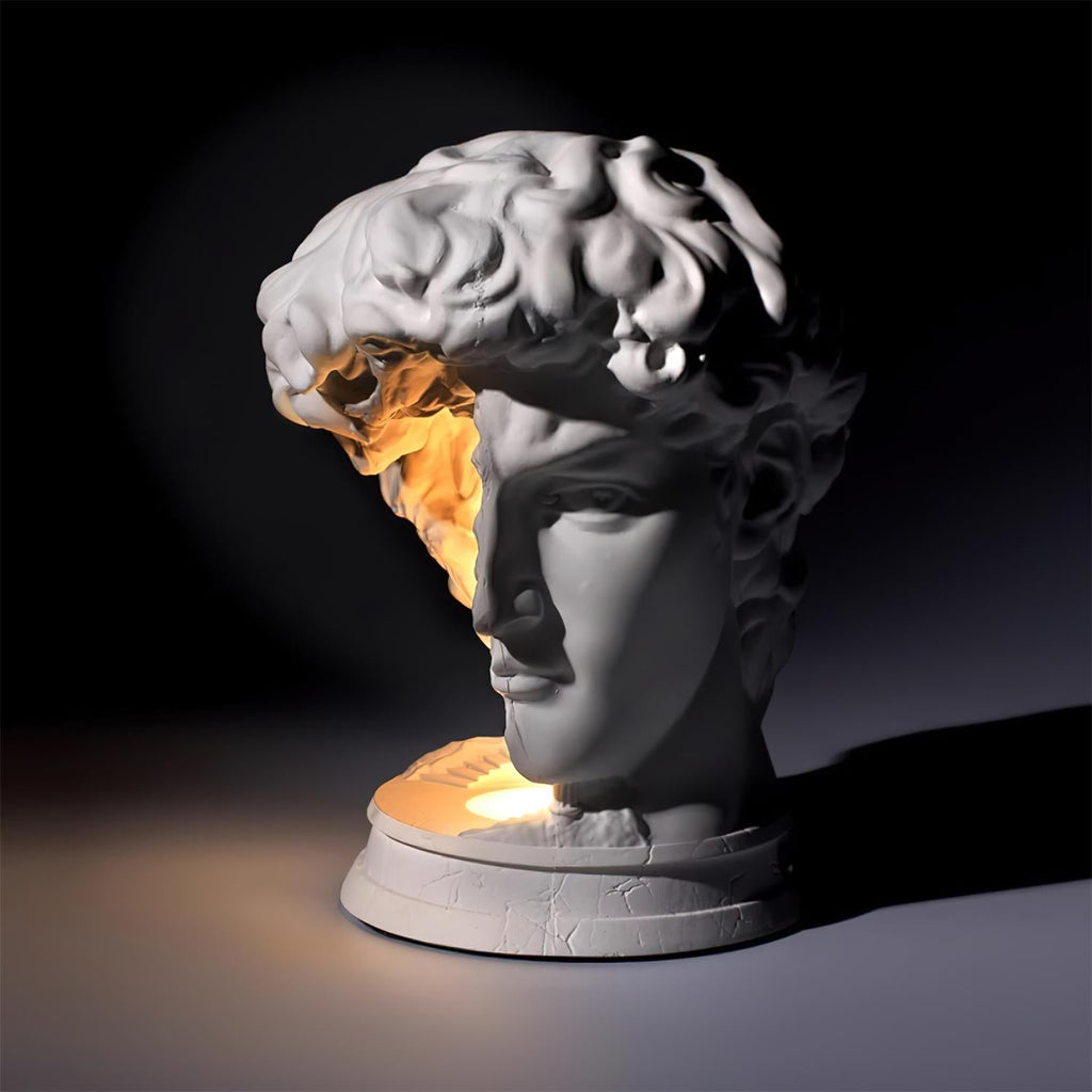 David Plaster Table Lamp — product view 2