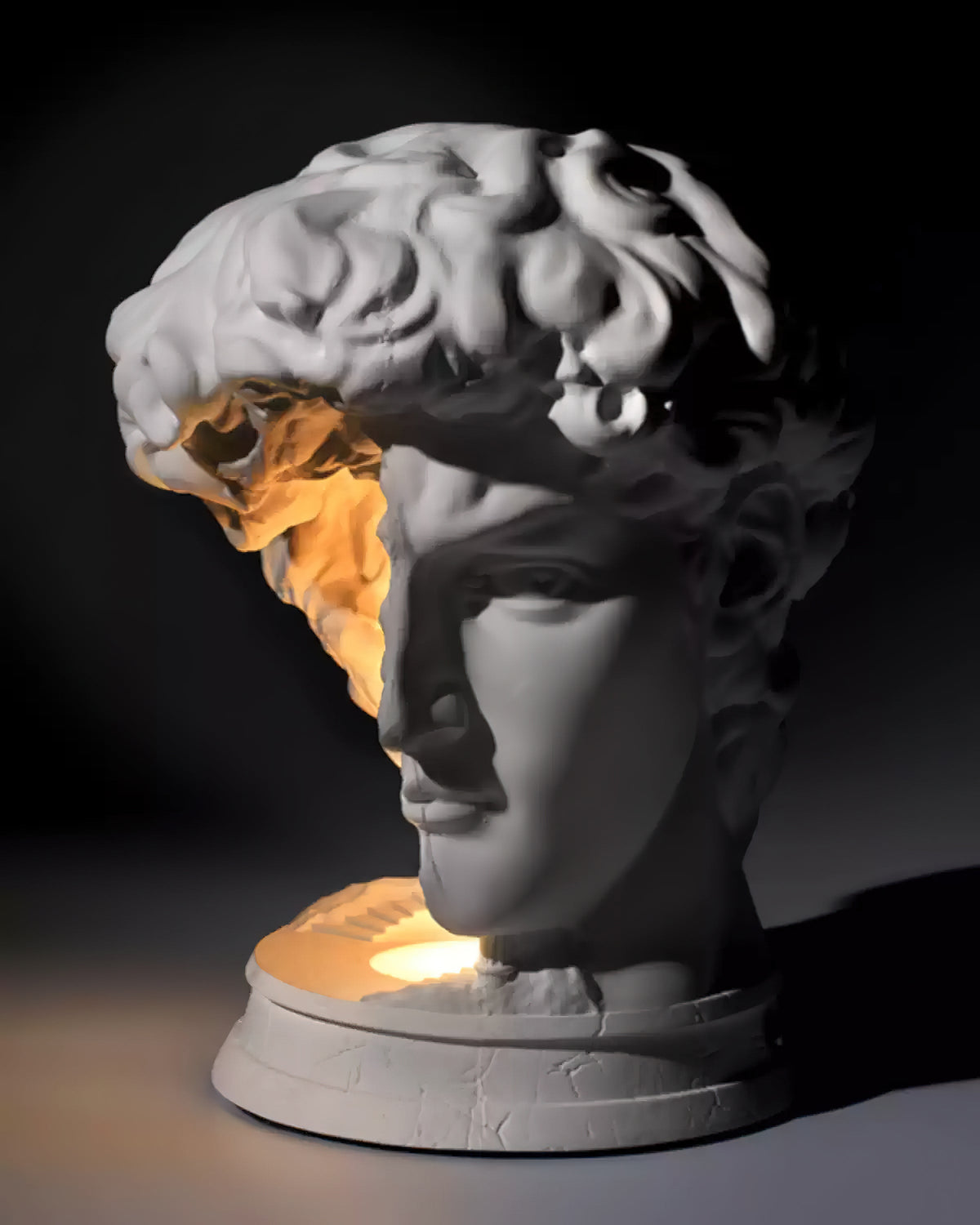David Plaster Table Lamp — product view 4