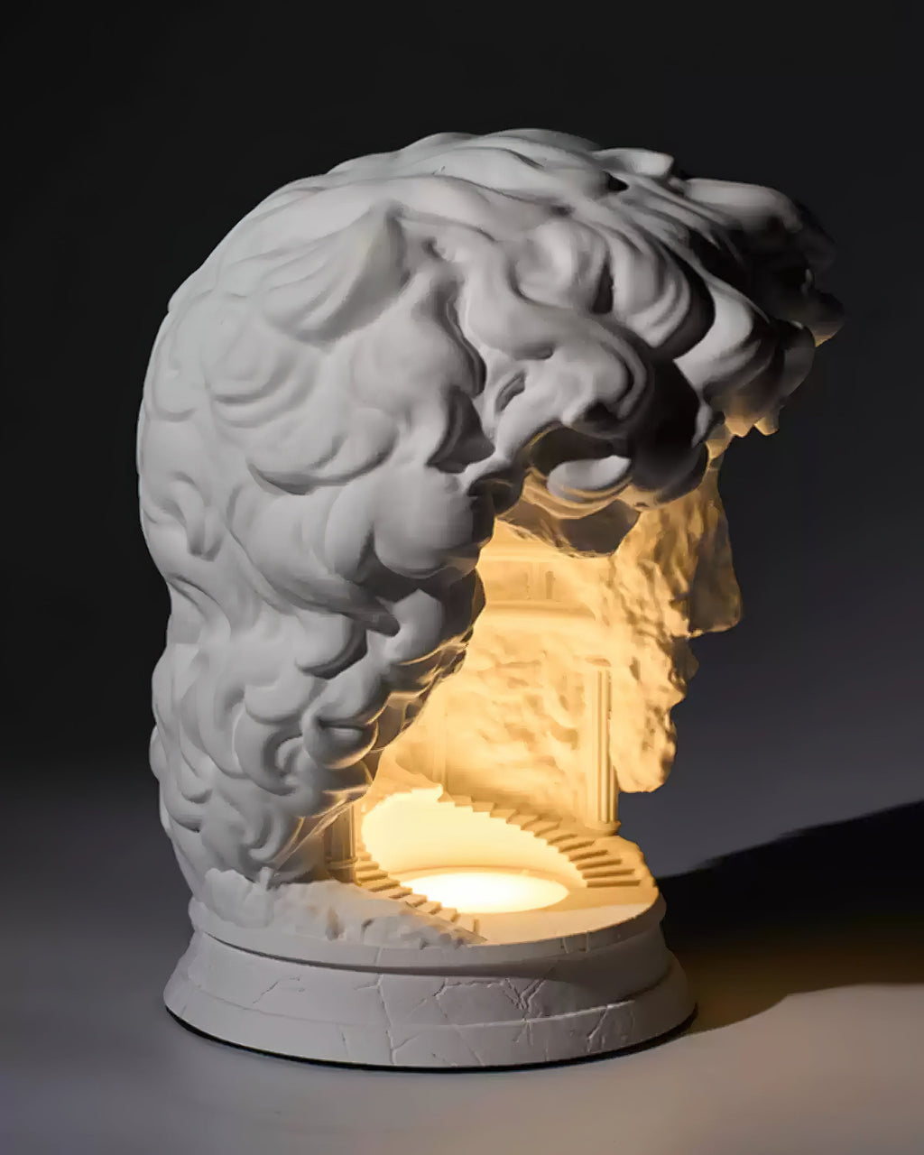 David Plaster Table Lamp — product view 6