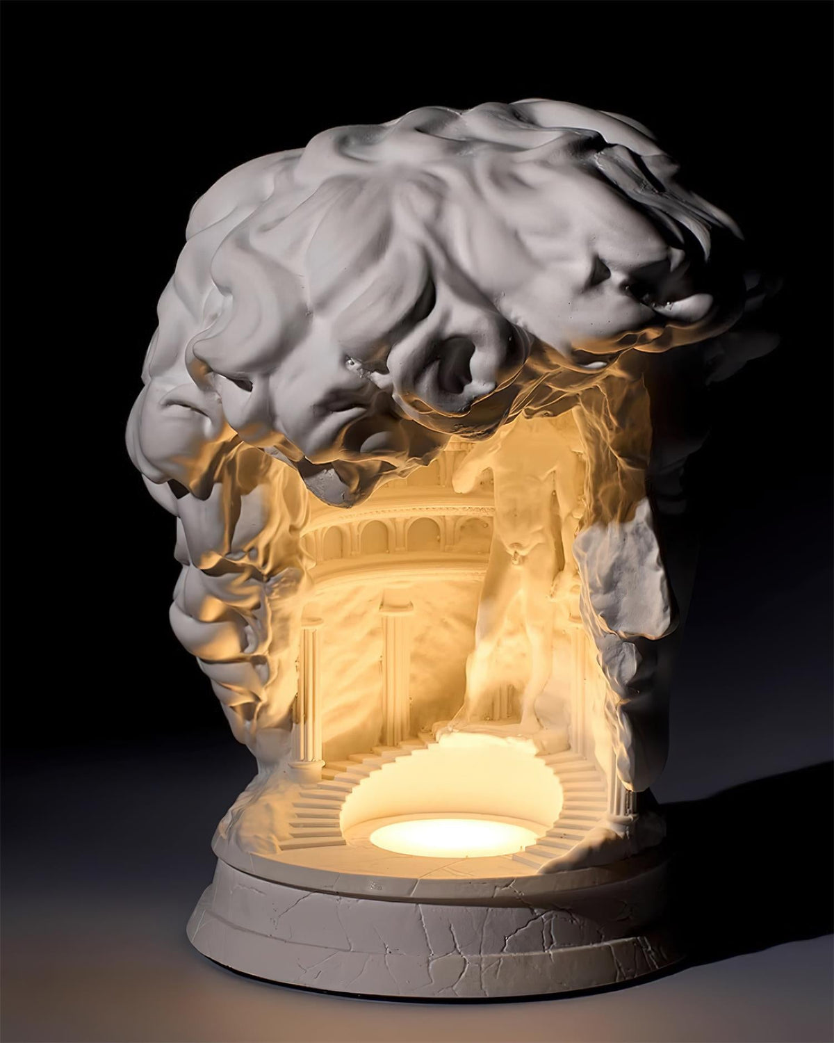 David Plaster Table Lamp — product view 11