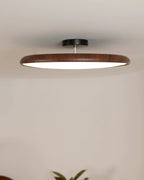 Ellos Wood-Look LED Ceiling Light — product view 3