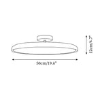 Ellos Wood-Look LED Ceiling Light — product view 5