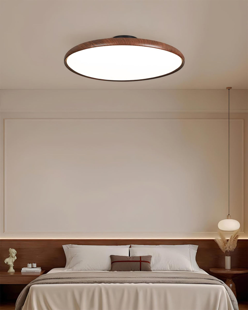 Ellos Wood-Look LED Ceiling Light — product view 12