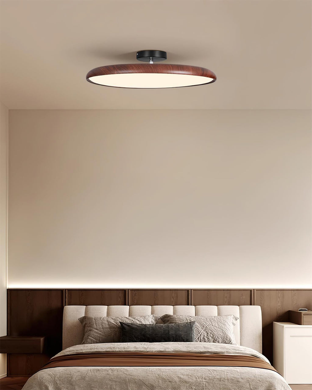 Ellos Wood-Look LED Ceiling Light — product view 13