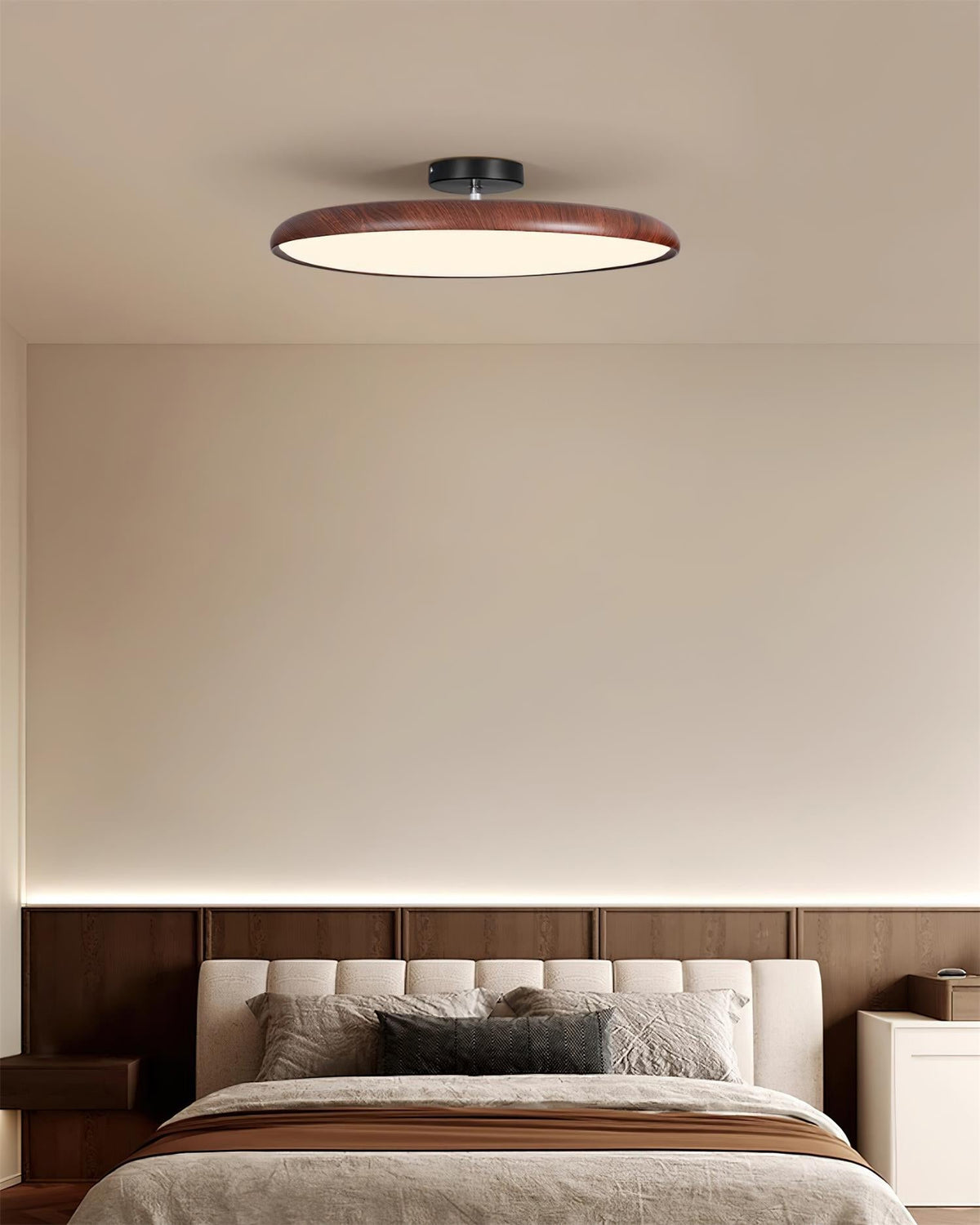 Ellos Wood-Look LED Ceiling Light — product view 13