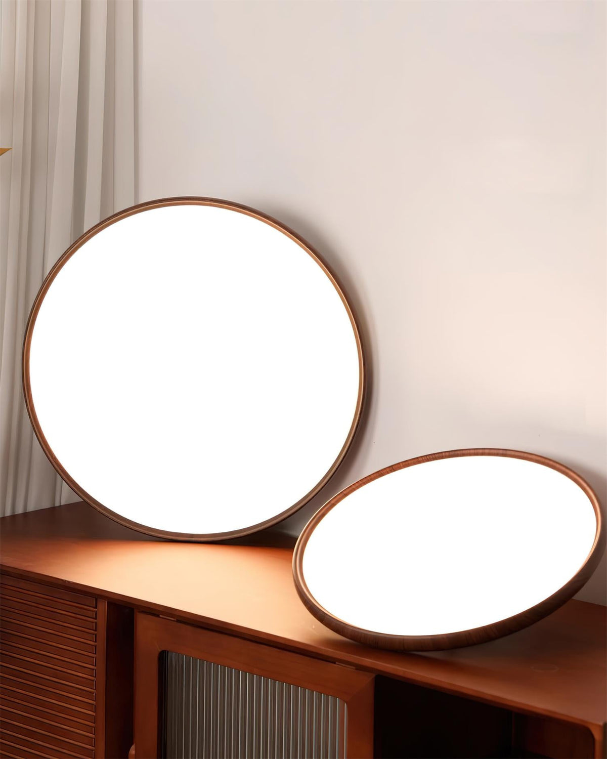 Ellos Wood-Look LED Ceiling Light — product view 14