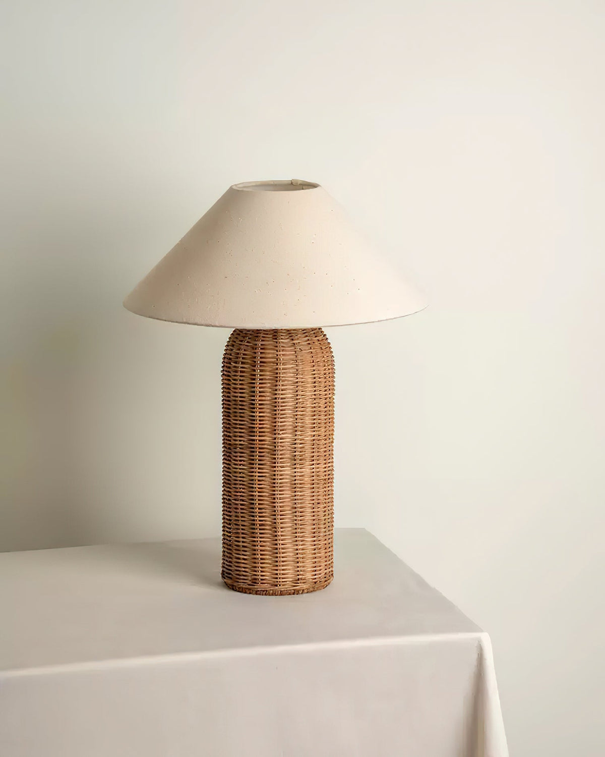 Braxton Rattan Table Lamp — product view 3